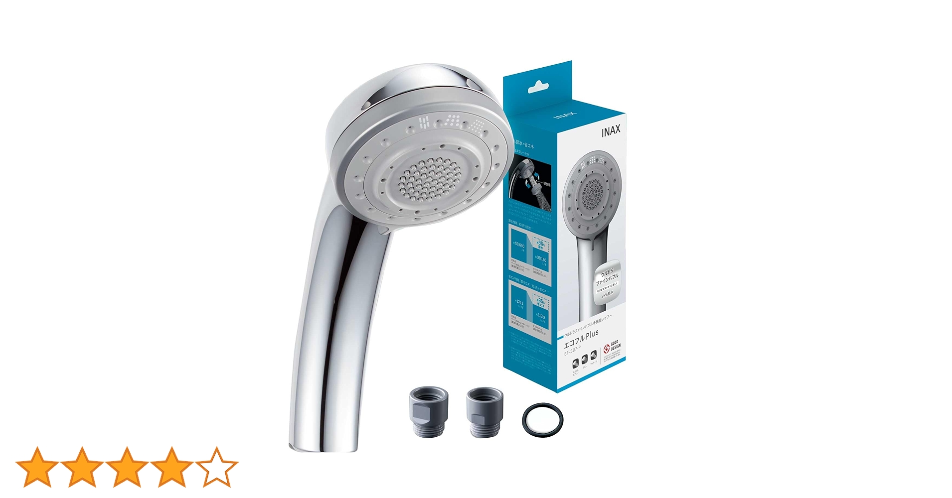 LIXIL ウルトラファインバブル多機能シャワーヘッド PK-BF-SH1 INAX（イナックス） LIXIL INAX シャワーヘッド PK-BF-SH1 エコフル